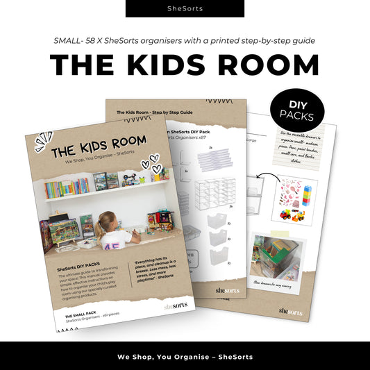 SheSorts DIY Kids Room Pack – Small